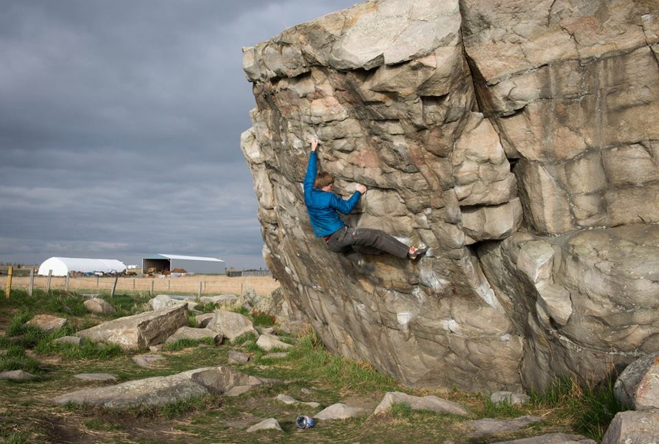 Big Rock bouldering area